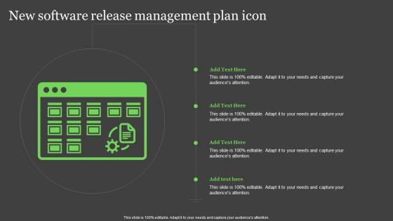 New Software Release Management Plan Icon