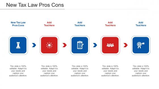 New Tax Law Pros Cons Ppt Powerpoint Presentation Graphics Cpb