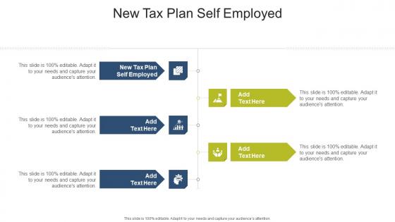 New Tax Plan Self Employed In Powerpoint And Google Slides Cpb