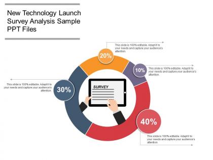 New technology launch survey analysis sample ppt files