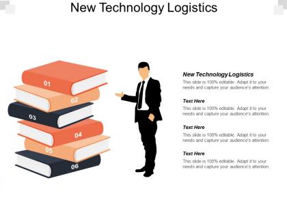 New technology logistics ppt powerpoint presentation icon visuals cpb