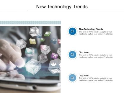 New technology trends ppt powerpoint presentation professional clipart images cpb