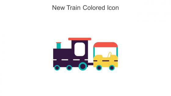 New Train Colored Icon In Powerpoint Pptx Png And Editable Eps Format