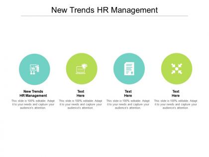 New trends hr management ppt powerpoint presentation pictures slideshow cpb