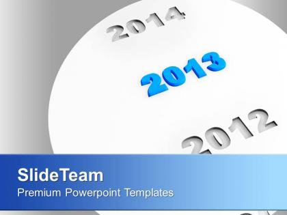 New year ahead business powerpoint templates ppt themes and graphics 0113