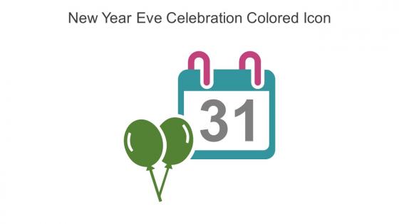 New Year Eve Celebration Colored Icon In Powerpoint Pptx Png And Editable Eps Format