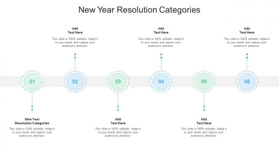 New Year Resolution Categories In Powerpoint And Google Slides Cpb