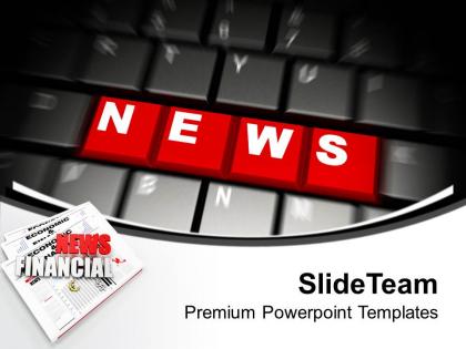 News on computer keyboard future powerpoint templates ppt themes and graphics 0213