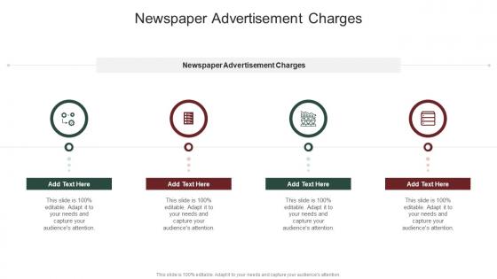 Newspaper Advertisement Charges In Powerpoint And Google Slides Cpb