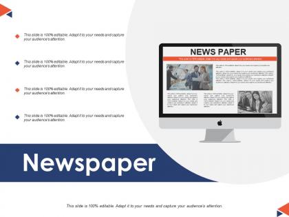 Newspaper knowledge ppt powerpoint presentation file model