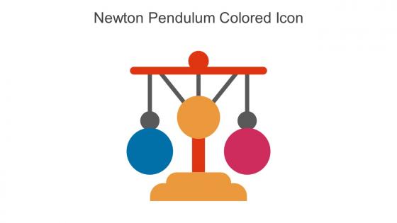 Newton Pendulum Colored Icon In Powerpoint Pptx Png And Editable Eps Format