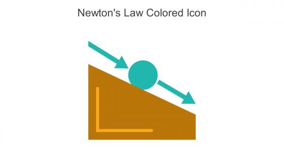 Newtons Law Colored Icon In Powerpoint Pptx Png And Editable Eps Format