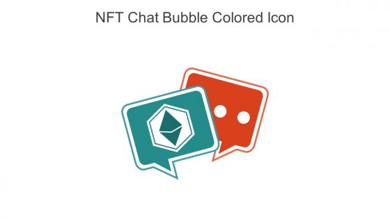 NFT Chat Bubble Colored Icon In Powerpoint Pptx Png And Editable Eps Format NFT Chat Bubble Colored Icon In Powerpoint Pptx Png And Editable Eps Format