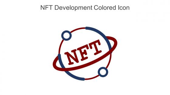 NFT Development Colored Icon In Powerpoint Pptx Png And Editable Eps Format