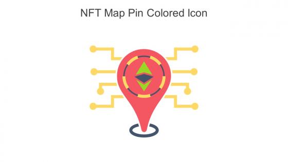 NFT Map Pin Colored Icon In Powerpoint Pptx Png And Editable Eps Format