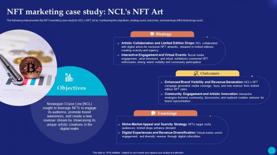 NFT Marketing Case Study NCLs NFT Art Future Of Digital Ownership NFTs Explained Fin SS