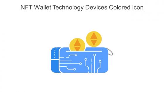NFT Wallet Technology Devices Colored Icon In Powerpoint Pptx Png And Editable Eps Format