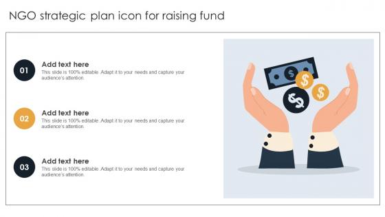 NGO Strategic Plan Icon For Raising Fund
