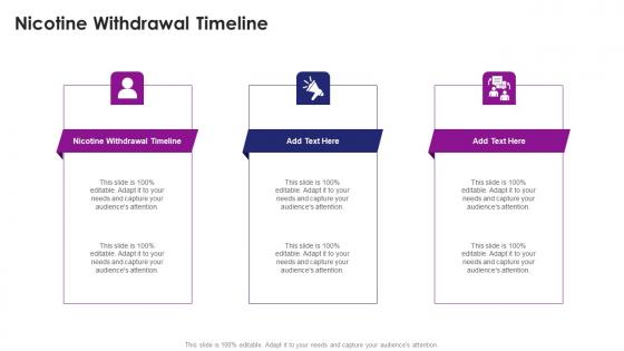 Nicotine Withdrawal Timeline In Powerpoint And Google Slides Cpb