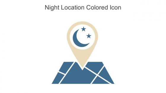 Night Location Colored Icon In Powerpoint Pptx Png And Editable Eps Format