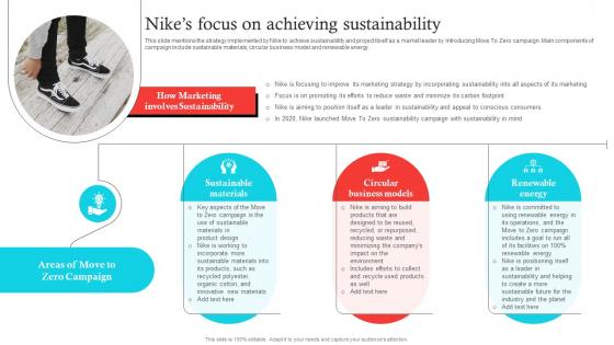 Nikes Focus On Achieving Sustainability Decoding Nikes Success A Comprehensive Guide Strategy SS V