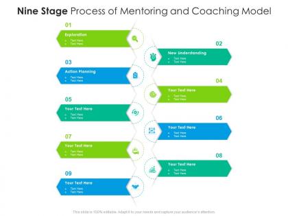 Nine stage process of mentoring and coaching model