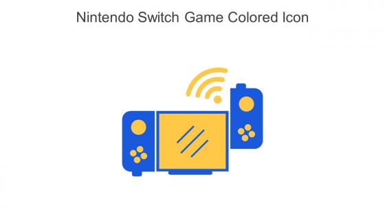 Nintendo Switch Game Colored Icon In Powerpoint Pptx Png And Editable Eps Format