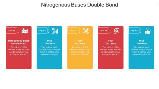 Nitrogenous bases double bond ppt powerpoint presentation outline designs download cpb