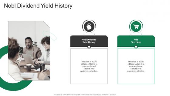 Nobl Dividend Yield History In Powerpoint And Google Slides Cpb