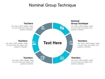Nominal group technique ppt powerpoint presentation infographic template background cpb