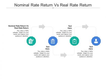 Nominal rate return vs real rate return ppt powerpoint presentation file inspiration cpb
