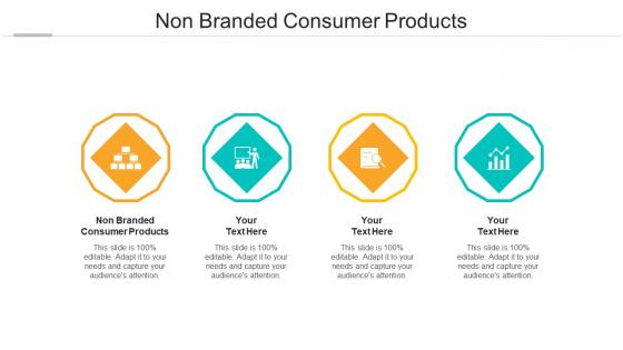 Non branded consumer products ppt powerpoint presentation ideas templates cpb