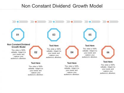 Non constant dividend growth model ppt powerpoint presentation visual aids show cpb