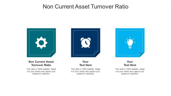 Non current asset turnover ratio ppt powerpoint presentation infographic template background cpb