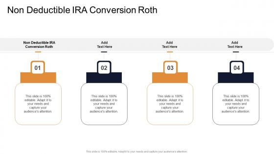 Non Deductible Ira Conversion Roth In Powerpoint And Google Slides Cpb