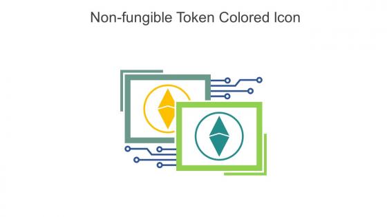 Non Fungible Token Colored Icon In Powerpoint Pptx Png And Editable Eps Format