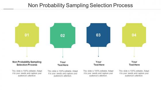 Non Probability Sampling Selection Process Ppt Powerpoint Presentation Gallery Demonstration Cpb
