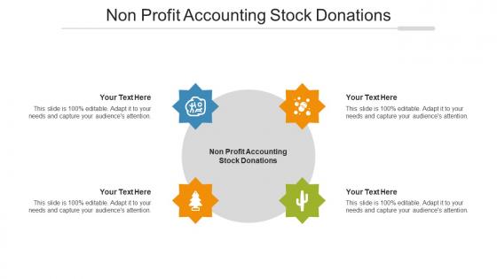Non Profit Accounting Stock Donations Ppt Powerpoint Presentation Ideas Slide Portrait Cpb