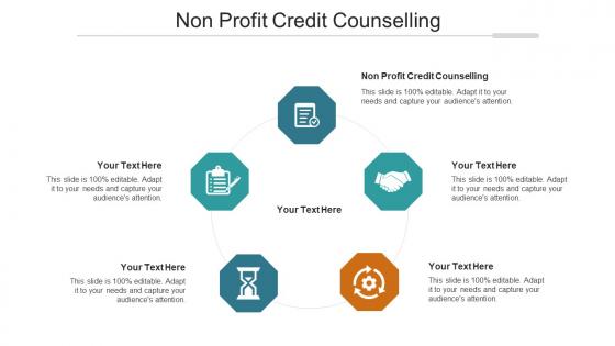 Non Profit Credit Counselling Ppt Powerpoint Presentation Show Graphics Design Cpb