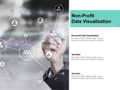 Non profit data visualization ppt powerpoint presentation icon samples cpb