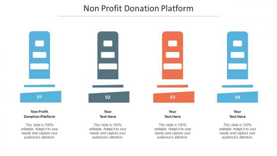 Non Profit Donation Platform Ppt Powerpoint Presentation Professional Gallery Cpb