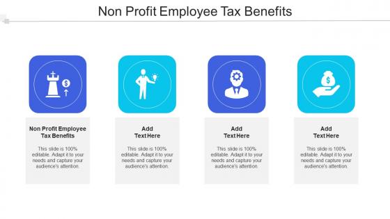 Non Profit Employee Tax Benefits Ppt Powerpoint Presentation Infographic Template Cpb