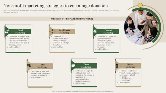 Non Profit Marketing Strategies To Encourage Donation Charity Marketing Strategy MKT SS V