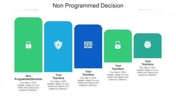 Non Programmed Decision Ppt Powerpoint Presentation File Designs Download Cpb