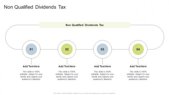 Non Qualified Dividends Tax In Powerpoint And Google Slides Cpb