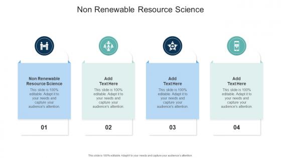 Non Renewable Resource Science In Powerpoint And Google Slides Cpb