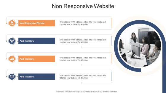 Non Responsive Website In Powerpoint And Google Slides Cpb