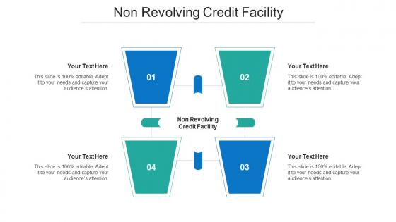 Non Revolving Credit Facility Ppt Powerpoint Presentation File Deck Cpb