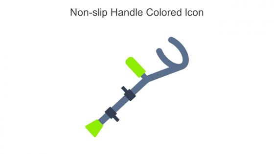 Non Slip Handle Colored Icon In Powerpoint Pptx Png And Editable Eps Format