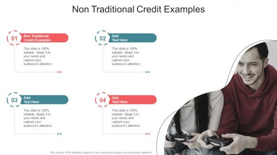 Non Traditional Credit Examples In Powerpoint And Google Slides Cpb